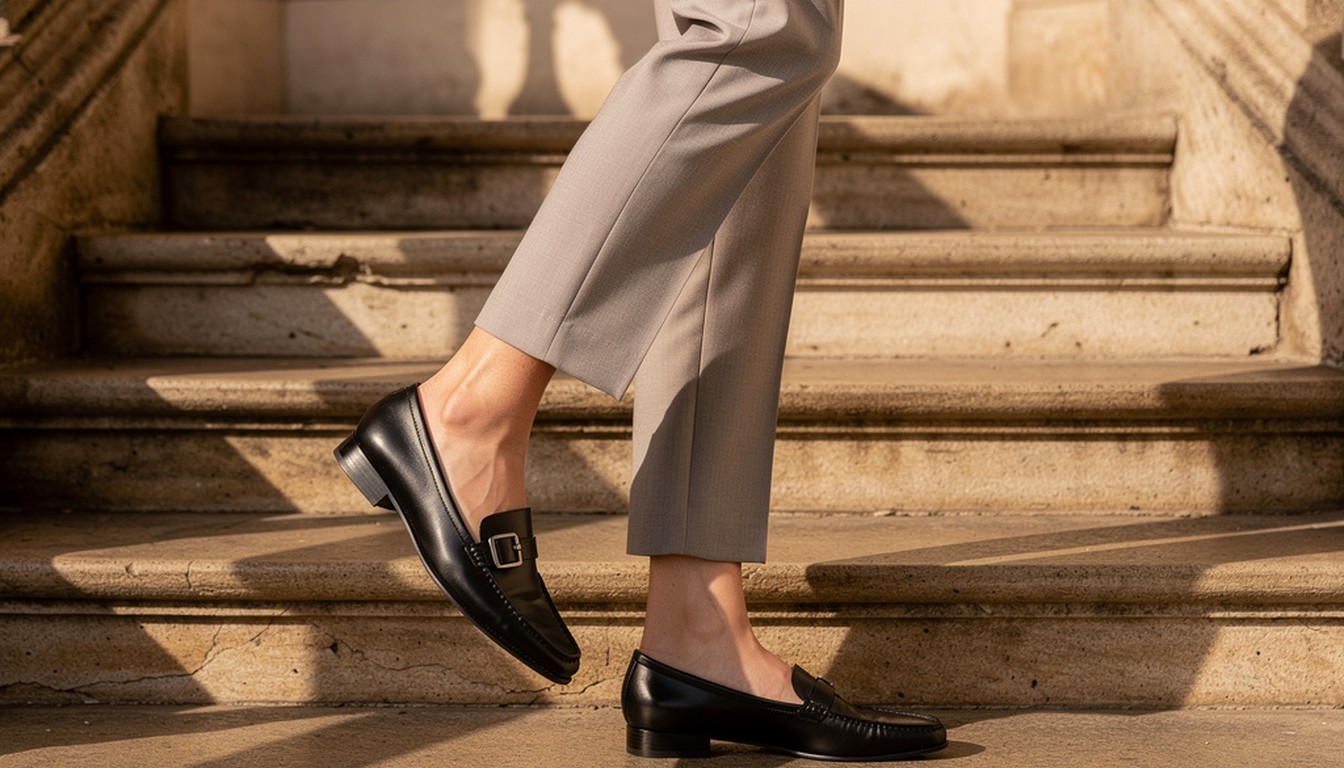 Sapatos Sem Salto que Elevam o Look: Mocassins, Sapatilhas e Mules