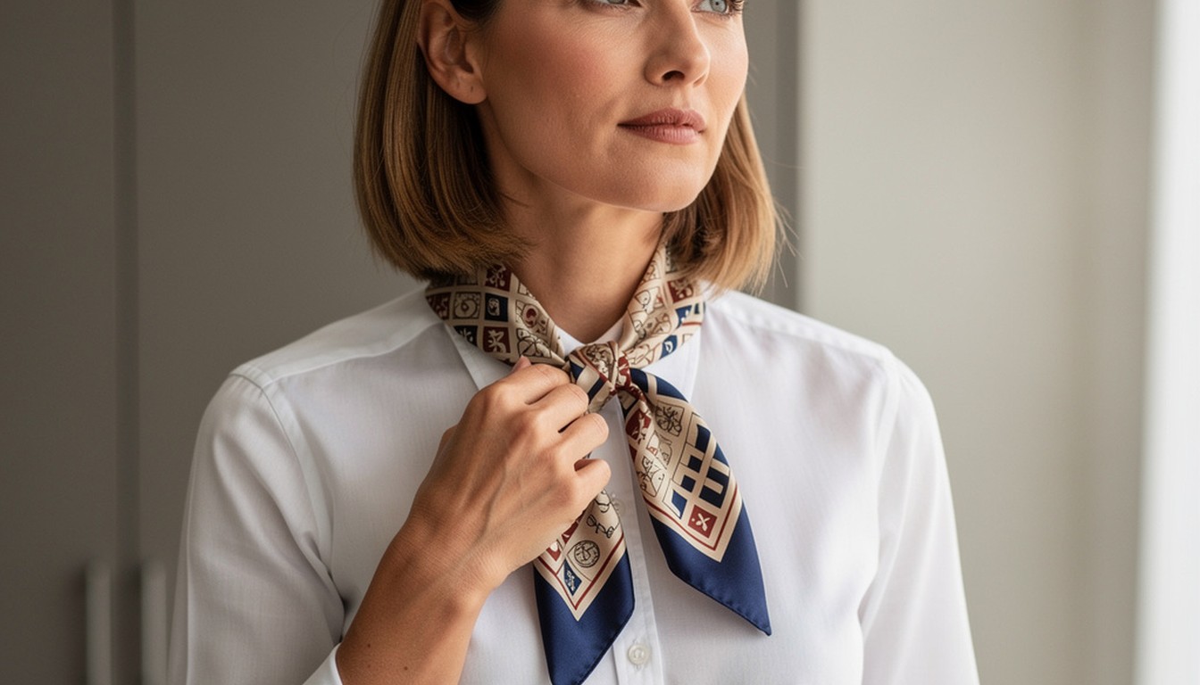 How to Style Silk Scarves: Five Easy Everyday Knots